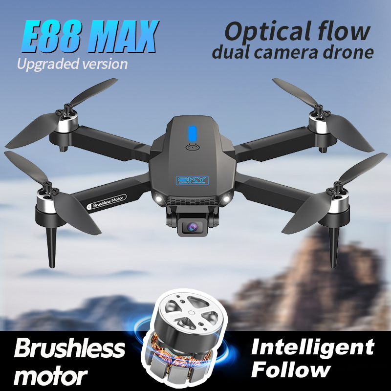 Eachine Drone E58 - E88 max pro-男性用HDカメラ付きドローン,4k,リモコン,ヘリコプター,rc飛行機,子供のおもちゃ,男の子へのギフト