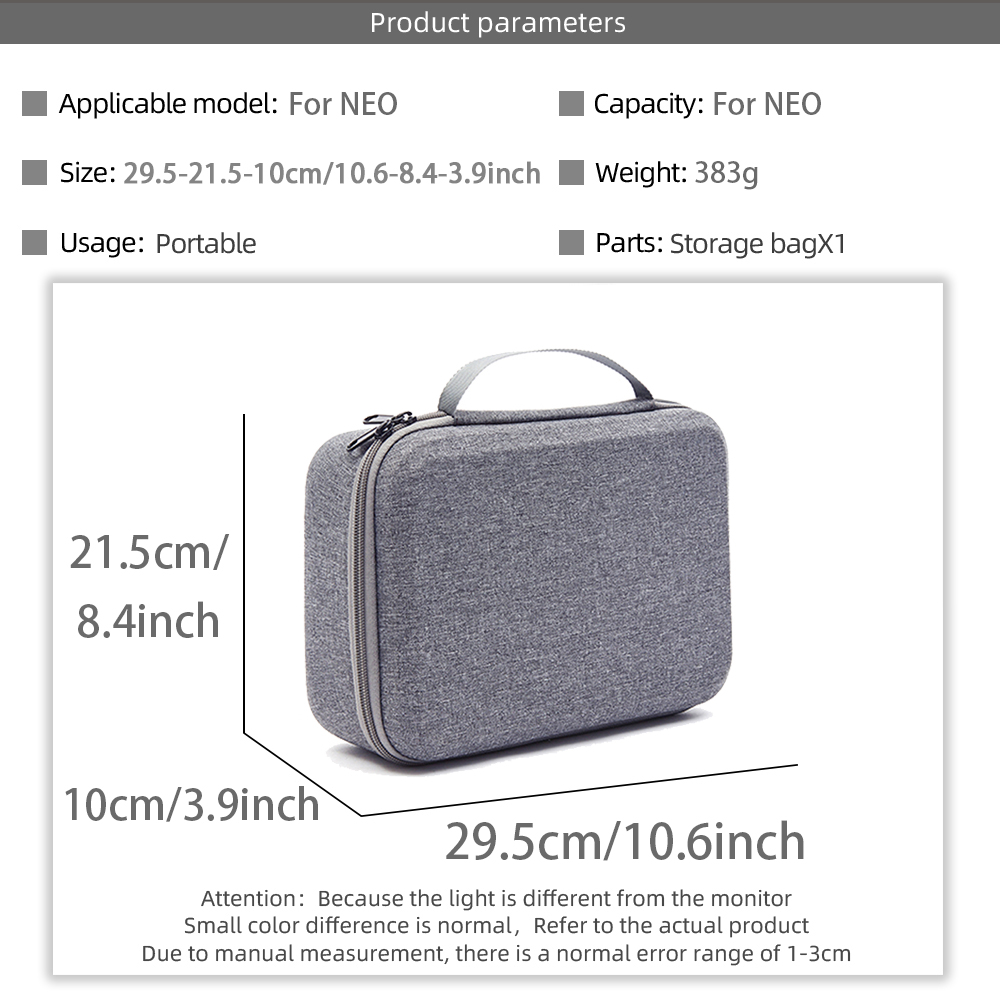 DJI Neoドローン用バッテリー、コントローラー、リモコン - Drone Battery Bag のレビューと価格