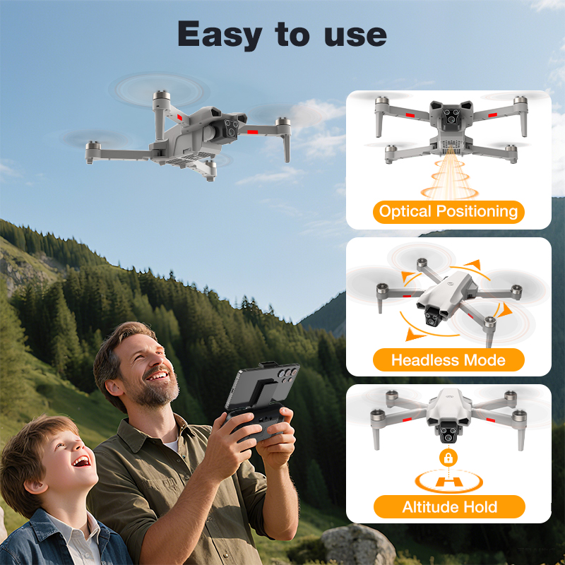 新型L107 PROドローン 8K空撮 ブラシレスモーター  - Jjrc Drone X12 のレビューと価格
