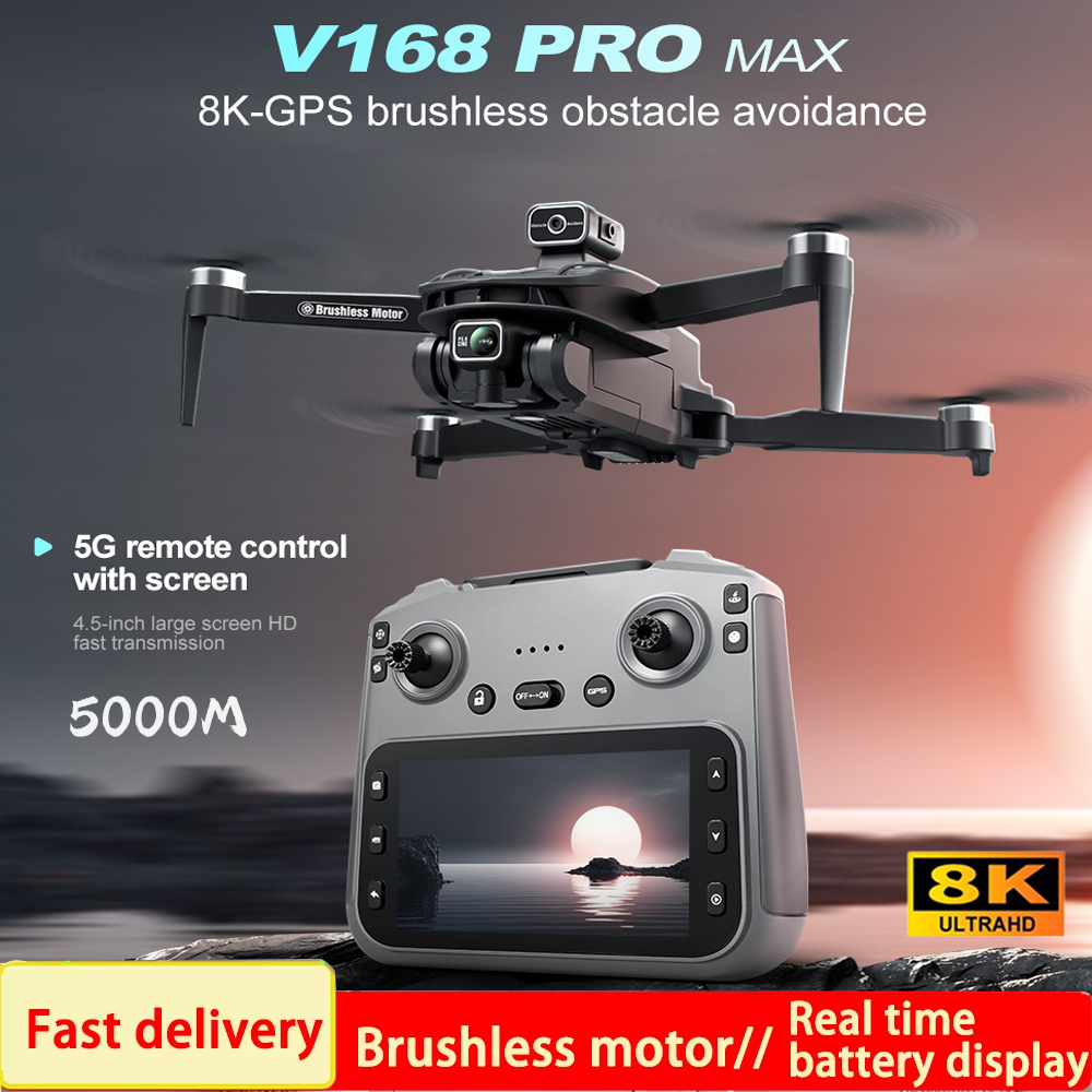 2025 V168 Pro MAX GPS ドローン 8K  - Jjrc Drone X12 のレビューと価格